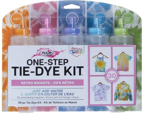 Tulip Tulip One Step Tie-Dye Kit Retro Bright