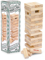 Toyrific jeu d'équilibre en bois - jeu familial éducatif classique