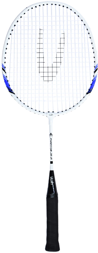Uwin raquette de badminton junior Phantom bleu-blanc 21 pouces pour enfants