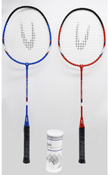 Uwin Phantom 2 Player Badminton Racket Set -  -