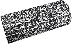 Urban Fitness schuim massage roller wit zwart voor spierherstel en balans