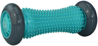 Urban Fitness voetmassage roller turquoise/grijs 16,5cm massage