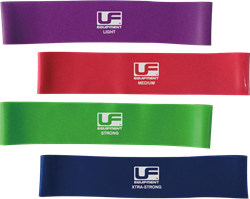 Urban Fitness weerstandsband groen 30 cm - fitness elastiek strong