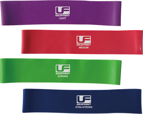 Urban Fitness weerstandsband groen 30 cm - fitness elastiek strong
