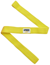 Urban Fitness weerstandsband - 2 meter geel - lichte weerstand