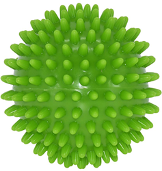 Urban Fitness massageballen spikey zacht - 9cm voor ontspanning