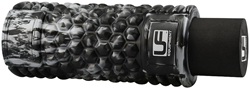Urban Fitness massage roller set 2 in 1 zwart zilver 32x14cm fitness