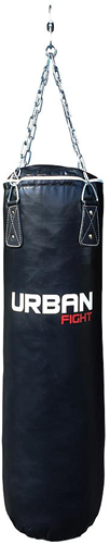 Urban Fight sac de frappe - 90cm - sac de boxe en cuir PU résistant