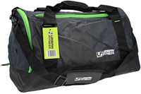 Urban Fitness sporttas duffelbag 39 liter grijs-groen fitness gym