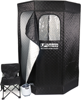 Urban Fitness sauna thuisrecovery - stoomcabine 90x90x180cm detox