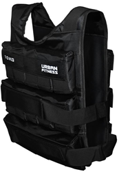 Urban Fitness gewichtsvest verstelbaar - 10kg - fitness accessoire