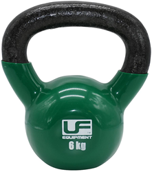 Urban Fitness Kettlebell gietijzer groen 6kg krachttraining