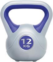 Urban Fitness Kettlebell vinyl navy 12kg krachttraining fitness