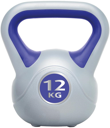 Urban Fitness Kettlebell vinyl navy 12kg krachttraining fitness