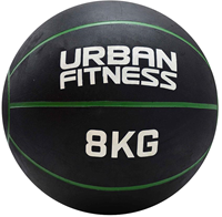 Urban Fitness medicijnbal groen 8kg - fitnessbal voor krachttraining
