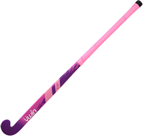 Uwin crosse de hockey TS-X bois rose-violet 36,5 pouces pour enfants