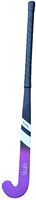 Uwin crosse de hockey fibre de verre noir-orchidée 34 pouces enfants