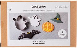 Creativ Company emporte-pièces Halloween biscuits et pâte set 4 pièces