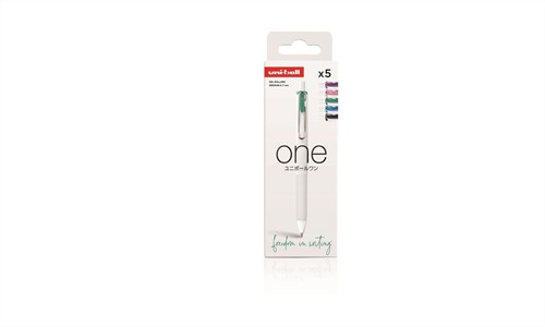 Uni-ball Uni One Pen 0,7 mm Set Electric 5 stuks