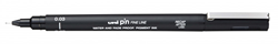 Uni-ball Fineliner Zwart 0,03 mm - Uni Pin Tekenen en Schrijven