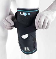 Ultimate Performance kniebrace compressie zwart medium - extra steun