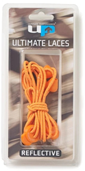 Ultimate Performance elastische veters oranje reflecterend 118 cm