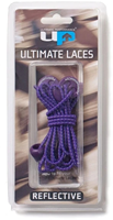 Ultimate Performance elastische veters paars reflecterend 118 cm