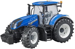 Bruder tracteur New Holland T7.315 véhicule agricole jouet bleu