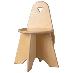 Van Dijk Toys houten kinderstoel Apollo Peuter - Naturel (Kinderopvang kwaliteit)