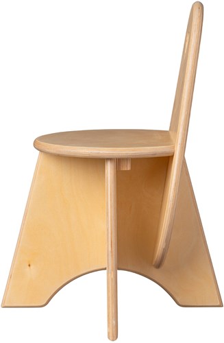 Van Dijk Toys houten kinderstoel Apollo Peuter - Naturel (Kinderopvang kwaliteit)-2