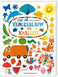 De Vier Windstreken kinderboek Van hemelsblauw tot knalgeel kleurrijk