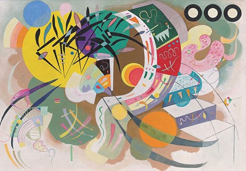 D-Toys Vassily Kandinsky - Dominant Curve - 1000 Teile