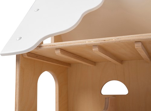Van Dijk Toys houten speelgoed boerderij - Naturel wit (Kinderopvang kwaliteit)-3