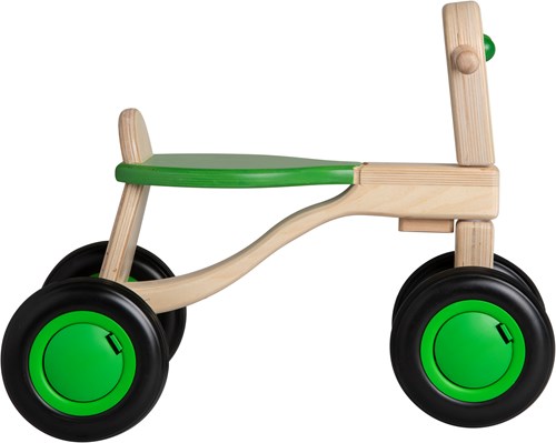 Van Dijk Toys vélo d'équilibre en bois de bouleau à partir de 1 an - Vert (Qualité de la garde d'enfants)-3