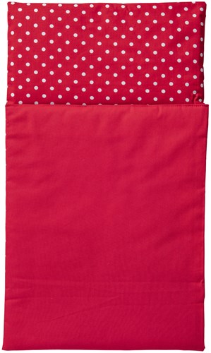 Van Dijk Toys Couette - Rouge avec des pois blancs-2