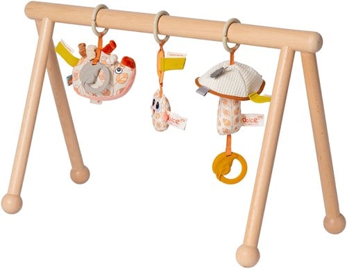 Van Dijk Toys & Dolce houten babygym Earth (kinderopvang kwaliteit)