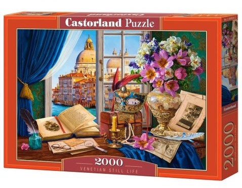 Castorland puzzel Venetiaans stilleven - 2000 stukjes legpuzzel-2