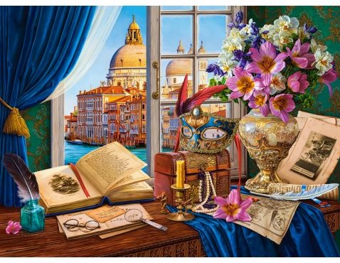 Castorland puzzel Venetiaans stilleven - 2000 stukjes legpuzzel