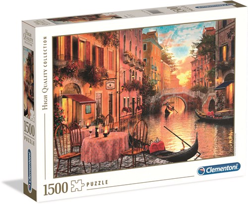 Clementoni legpuzzel Venetië 1500 stukjes - puzzel volwassenen-2