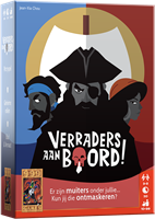 999 Games jeu de cartes Verraders aan Boord! party game pour 3 à 8 joueurs