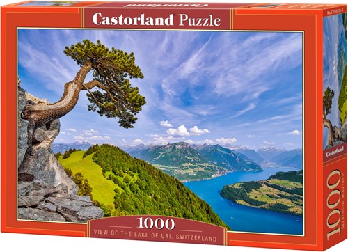 Castorland Blick auf den Urnersee, Schweiz - 1000 Teile-2