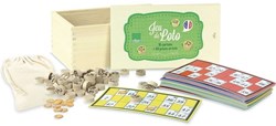 Vilac jeu de bingo jeu familial classique 76 pièces jeu de hasard