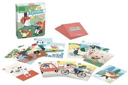 Vilac jeu de cartes activités des animaux Michelle Carlslund famille