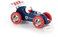 Vilac voiture de police jouet - voiture à tirer pour enfants