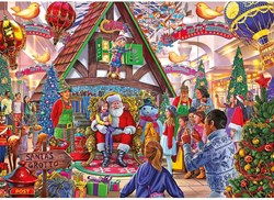 Gibsons Bezoek Kerstman (1000)