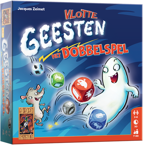 999 Games Vlotte Geesten dobbelspel gezelschapsspel kinderen