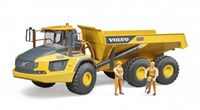 Bruder Volvo camion-benne A60H jouet véhicule de chantier 1:16-3