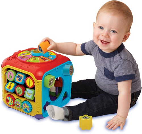 VTech Bumba cube d'activités jouet interactif pour bébé avec musique-3