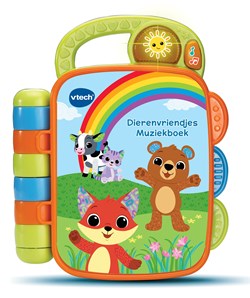 VTech interactief muziekboek dierenvriendjes - educatief speelgoed boek