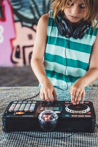 VTech platine DJ Kidi DJ Mix - lecteur de musique jouet enfant 6+ ans-2